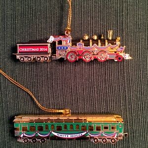 White House Historical Association Christmas Ornaments 2014